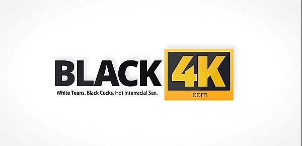  BLACK4K. Hard training exhausts black man so he has to relax with the white ass